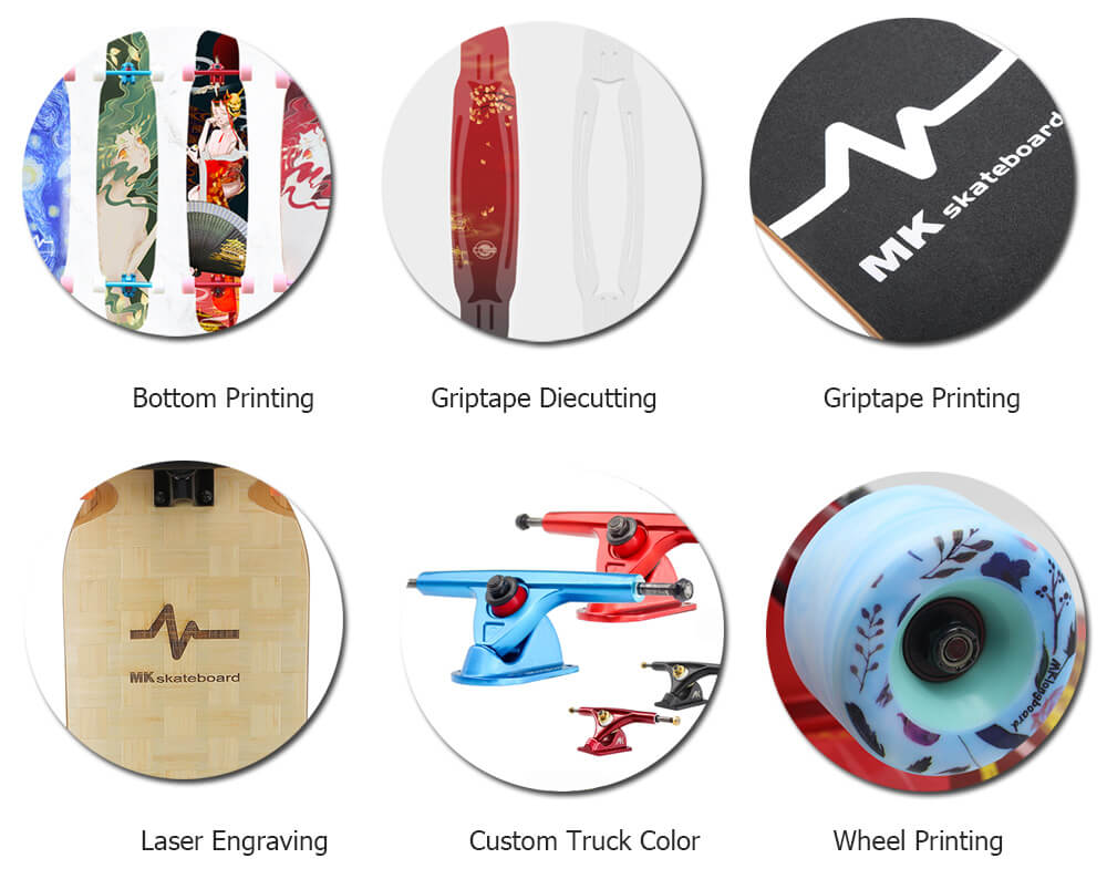 custom skatebord manufacturing service